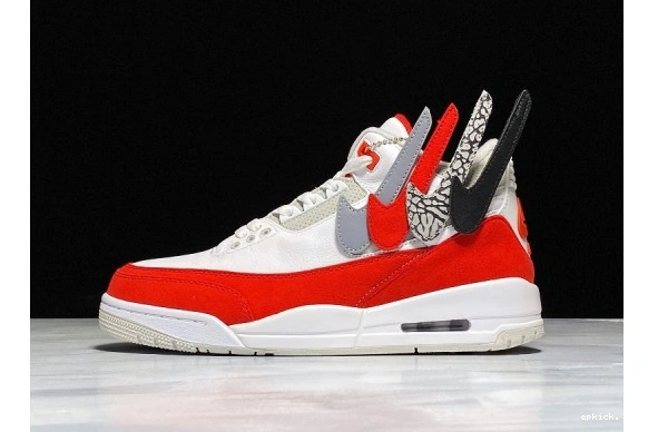 Cheap EP JORDAN 3 CJ0939-100 UNIVERSITY RETRO CJ0939-100 WHITE AIR TINKER RED 1223